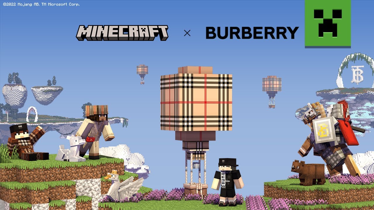 Minecraft x Burberry: Freedom to Go Beyond DLC Trailer
