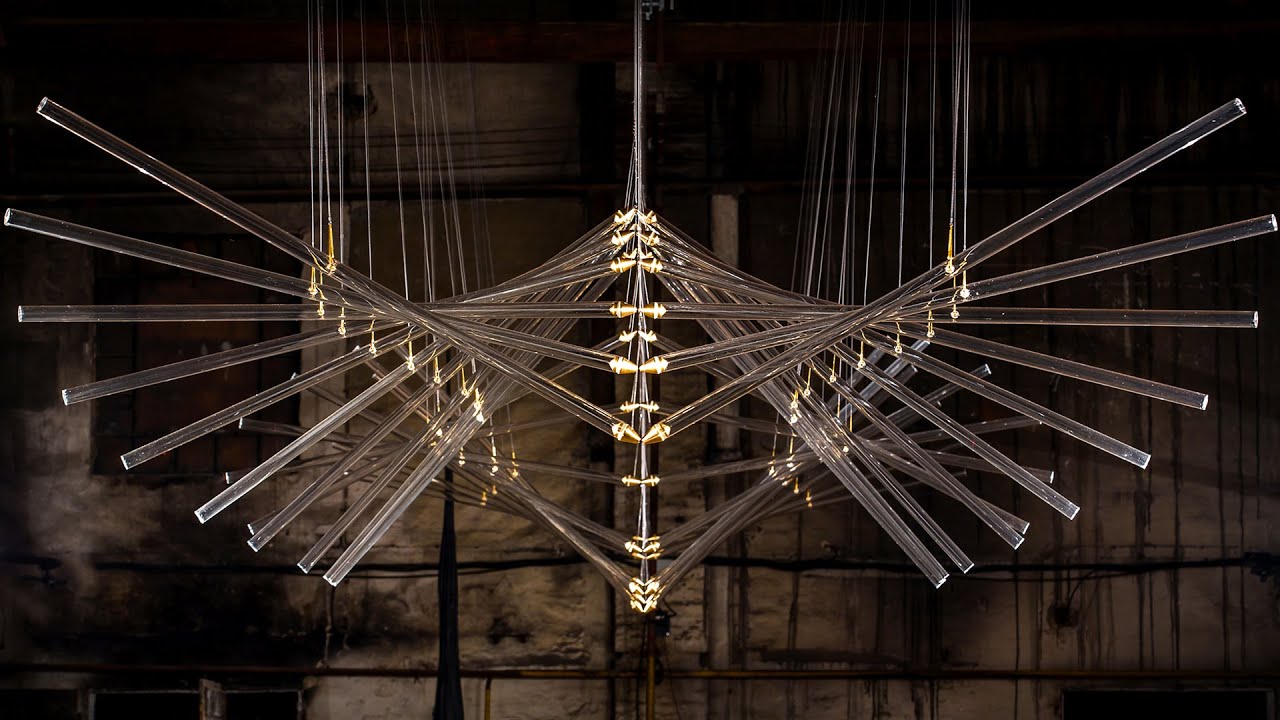 In 20 STEPS - Kinetic Glass Installation by Studio Drift