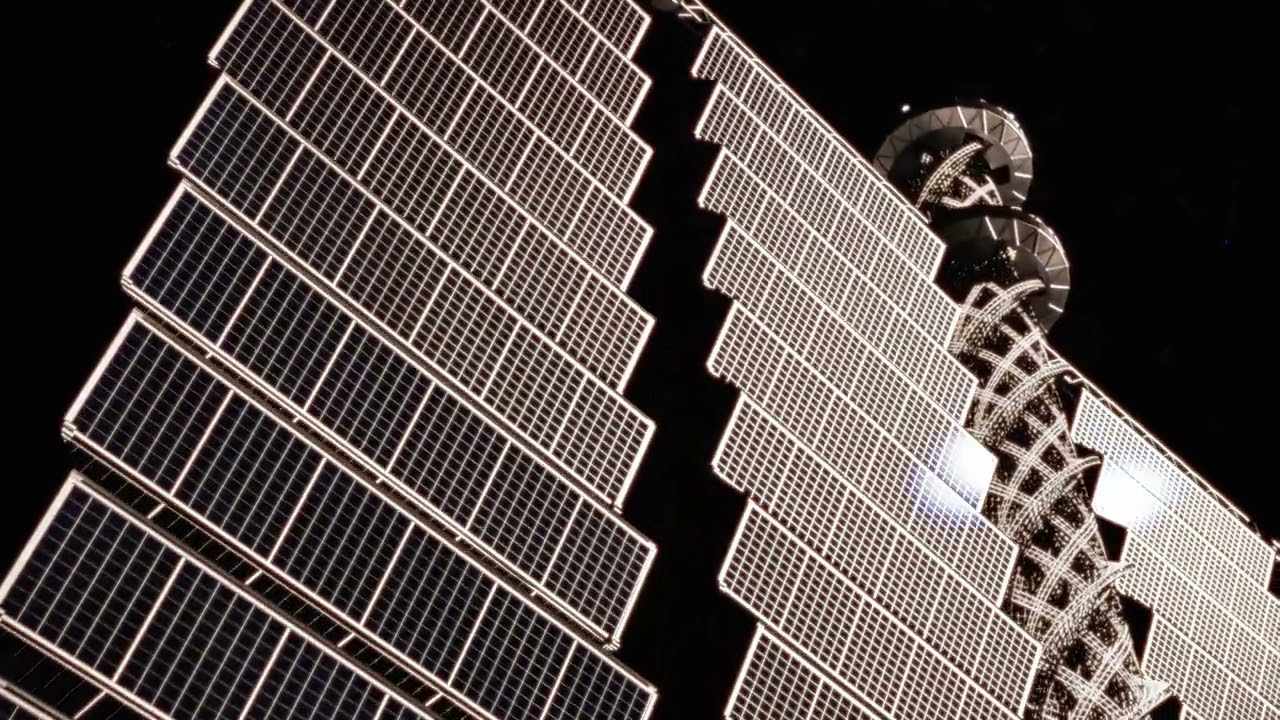Designing a Solar Energy Tower for the Lunar South Pole @foster-partners