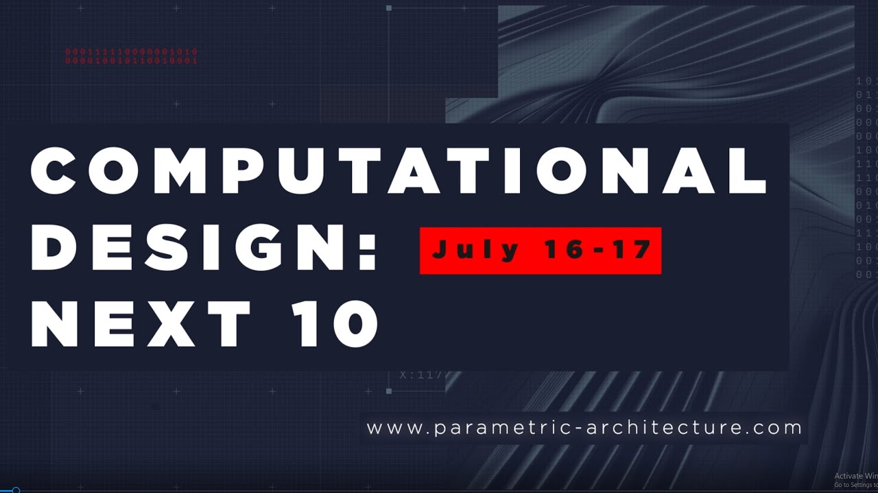Computational Design: NEXT 10
