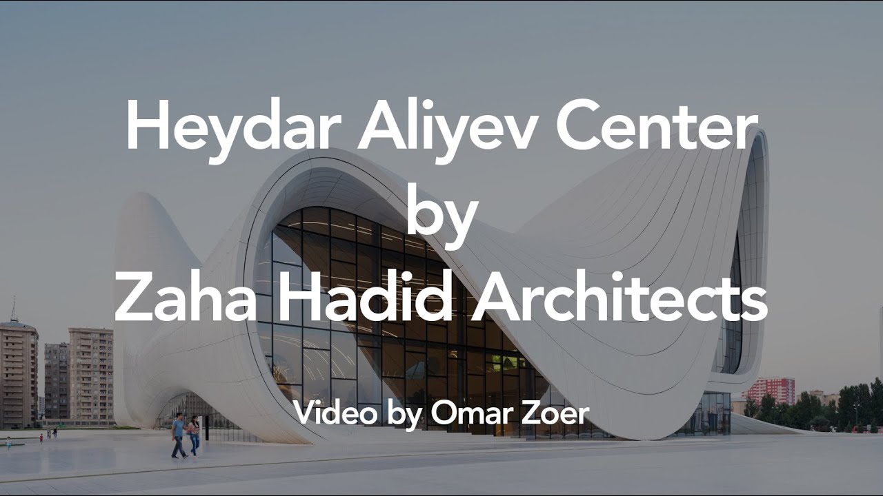 Heydar Aliyev Center by Zaha Hadid Architects in Baku, Azerbaijan