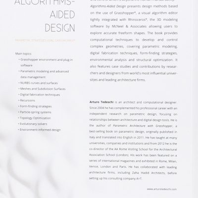 aad algorithms-aided design aad algorithms-aided design