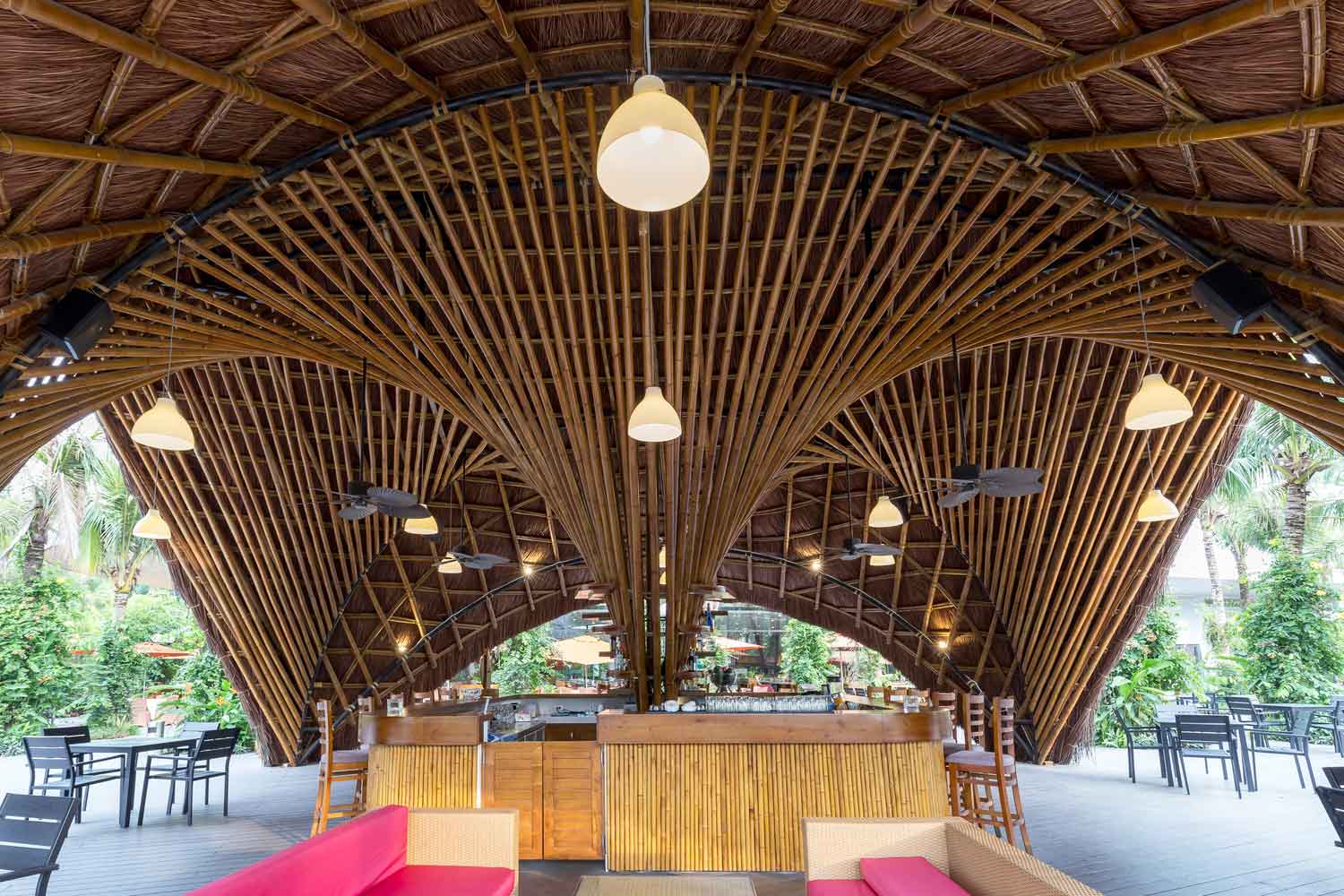 CO-LAB Design Office creates bamboo Luum Temple in Tulum