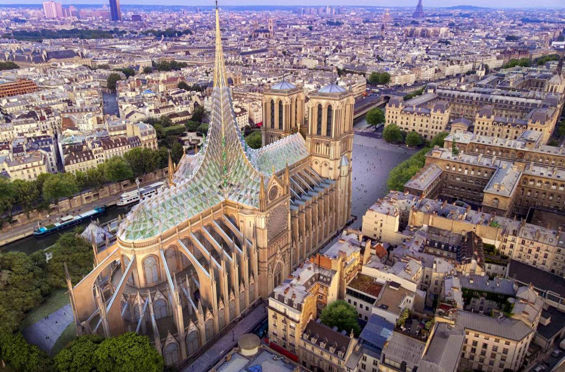 Palingenesis by Vincent Callebaut Architectures for Tribute to Notre