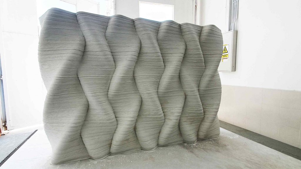 3D Printing Concrete by Luai Kurdi Parametric Architecture