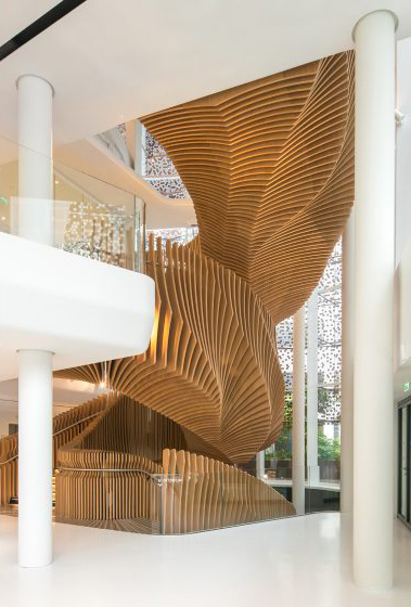 Ora Ito's Sculptural Staircase In LVMH Office - IGNANT