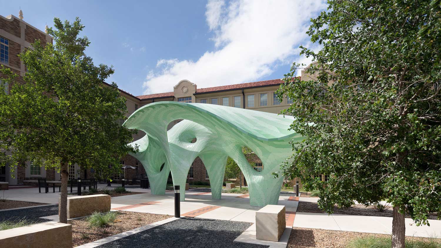 Zephyr Pavilion by Marc Fornes / TheVeryMany - Parametric Architecture