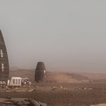Marsha: 3D Printed Huts on the Martian Surface Sculpted by AI SpaceFactory & NASA