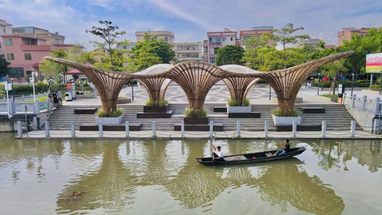 Huanglong Waterfront Bamboo Pavilion