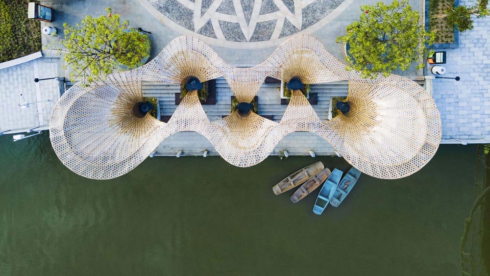 Huanglong Waterfront Bamboo Pavilion