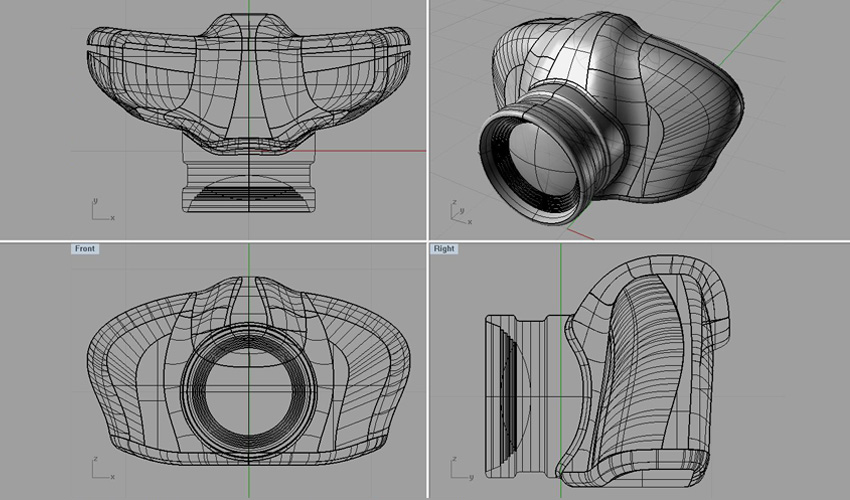 rhino view in 3d