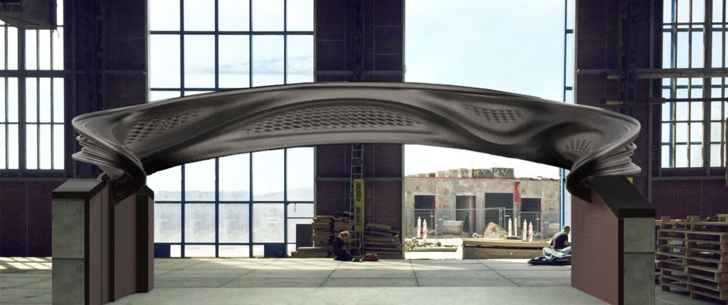 3D Printed Steel Bridge