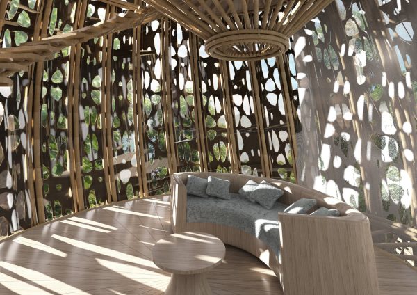 Chinese Baskets: Proposal for Wellness Retreat by DeD Studio