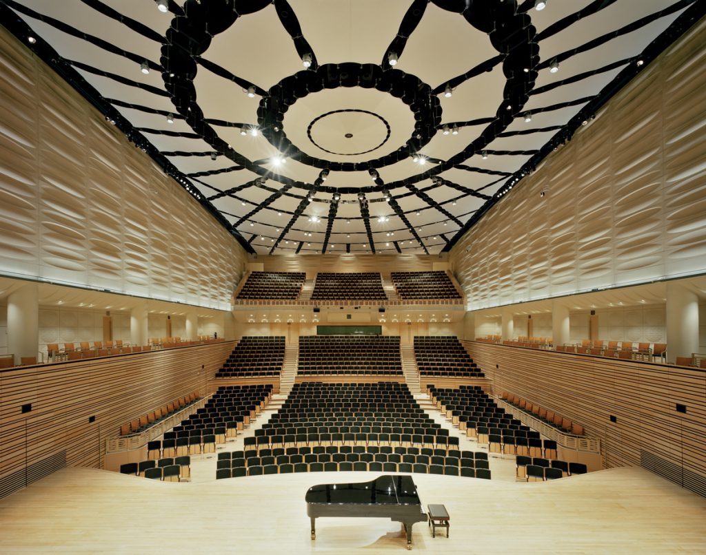 EMPAC Exhibit an Ellipsoid Inside a Cuboid by Grimshaw Architects