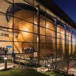 EMPAC Exhibit an Ellipsoid Inside a Cuboid by Grimshaw Architects