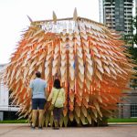 The Living Lantern: Kinetic Light Installation by NEON & Frankie Boyle Studio