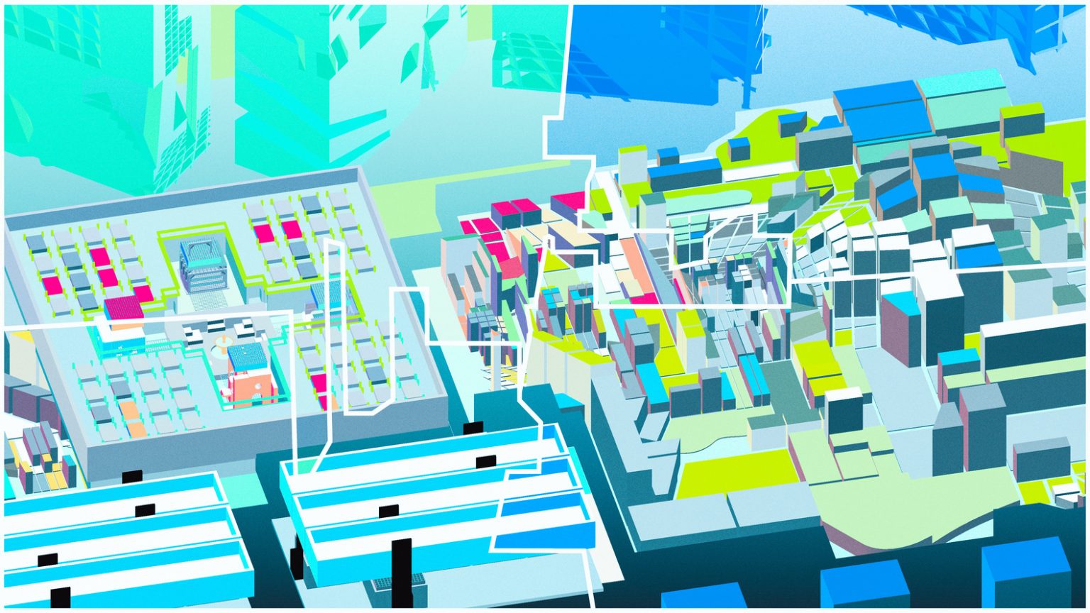 Parametric architecture in video game design for creating new realms
