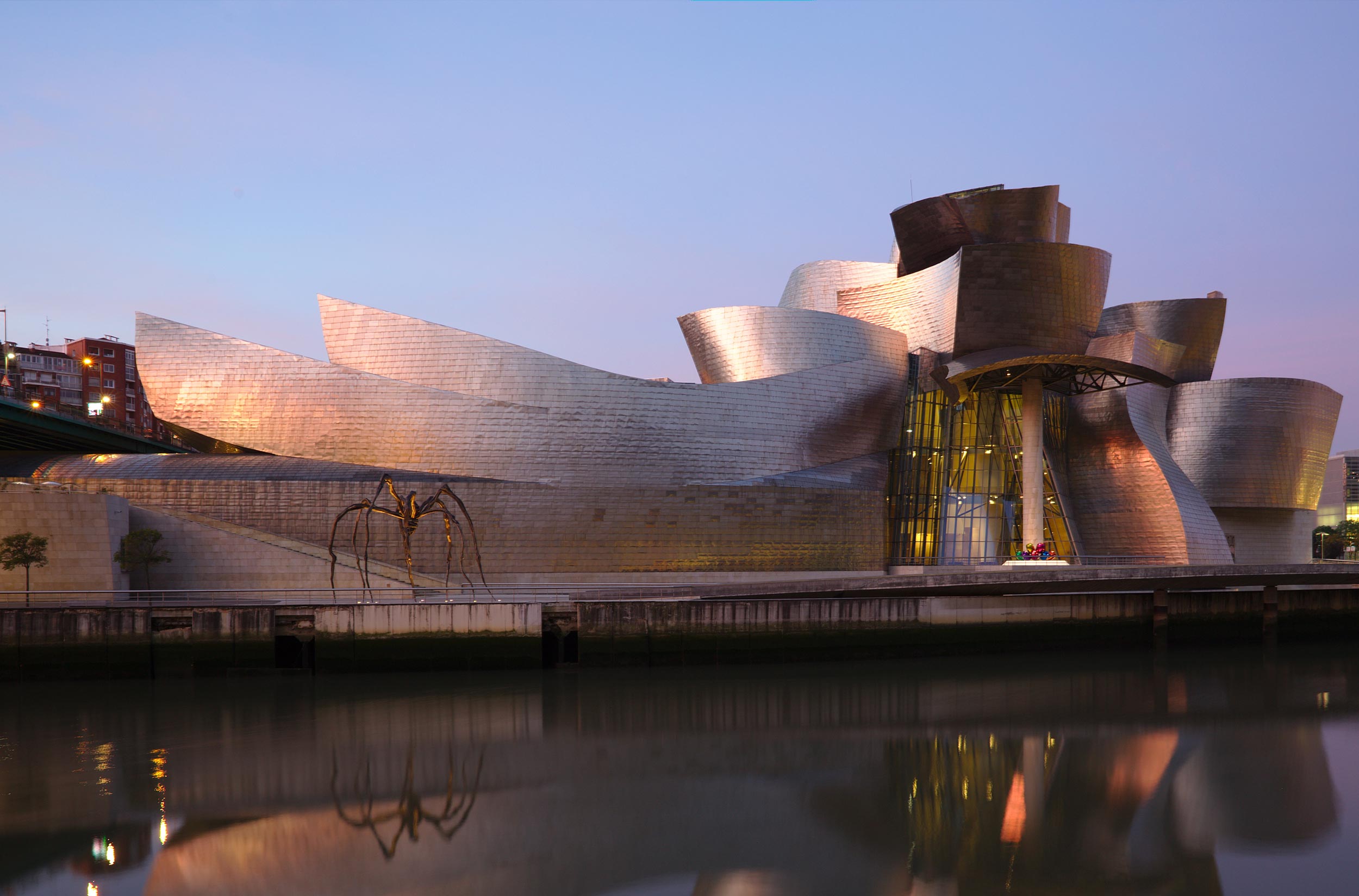 The Guggenheim, designed by architect Frank Gehry available as