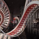 Shenzhen Zhongshuge, X+Living's Exceptional Twirling Bookstore