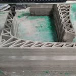 Dance of Sections: The 3D Concrete Printed Architecture