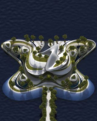 Villa G02 Signature Private Mansion, MASK Architects' Artificial Island