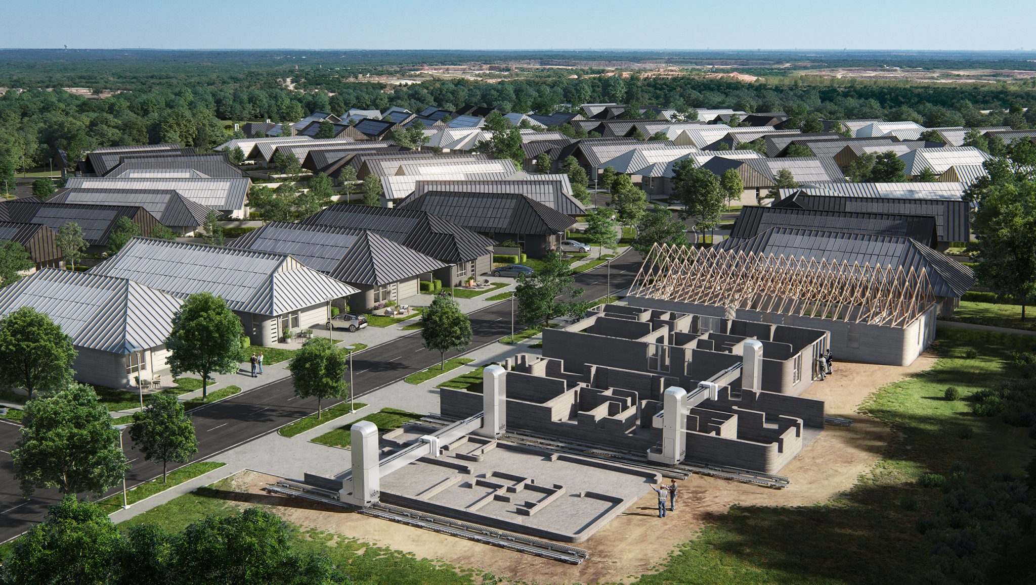 A New 3D Printed Neighborhood To Be Built In Austin, Texas