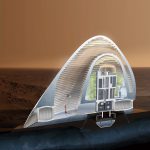 Mars Ice House , A Revolutionary 3D Printed Space Shelter Using Water on Mars