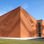 Parametric brick façade of Administrative Building Textilverband