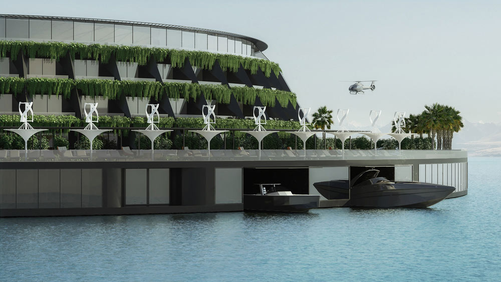 The Eco-Floating Hotel 