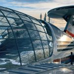 Nuclear-powered futuristic sky hotel can stay in the air for several years