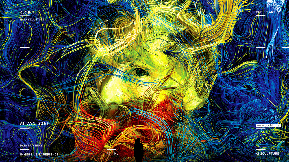 AI Van Gogh: AI Data Painting Immersive Experience