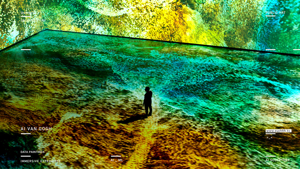 AI Van Gogh: Immersive AI Data Painting Experience