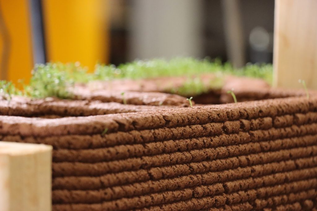 The University of Virginia is 3D printing living structures that plants can grow on