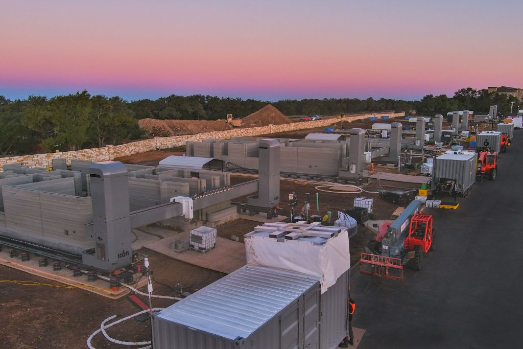 BIG, ICON, and Lennar announced the world's largest community of 3D-printed homes in Texas