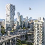 BIG published the first photographs of the Telus Sky and Vancouver House