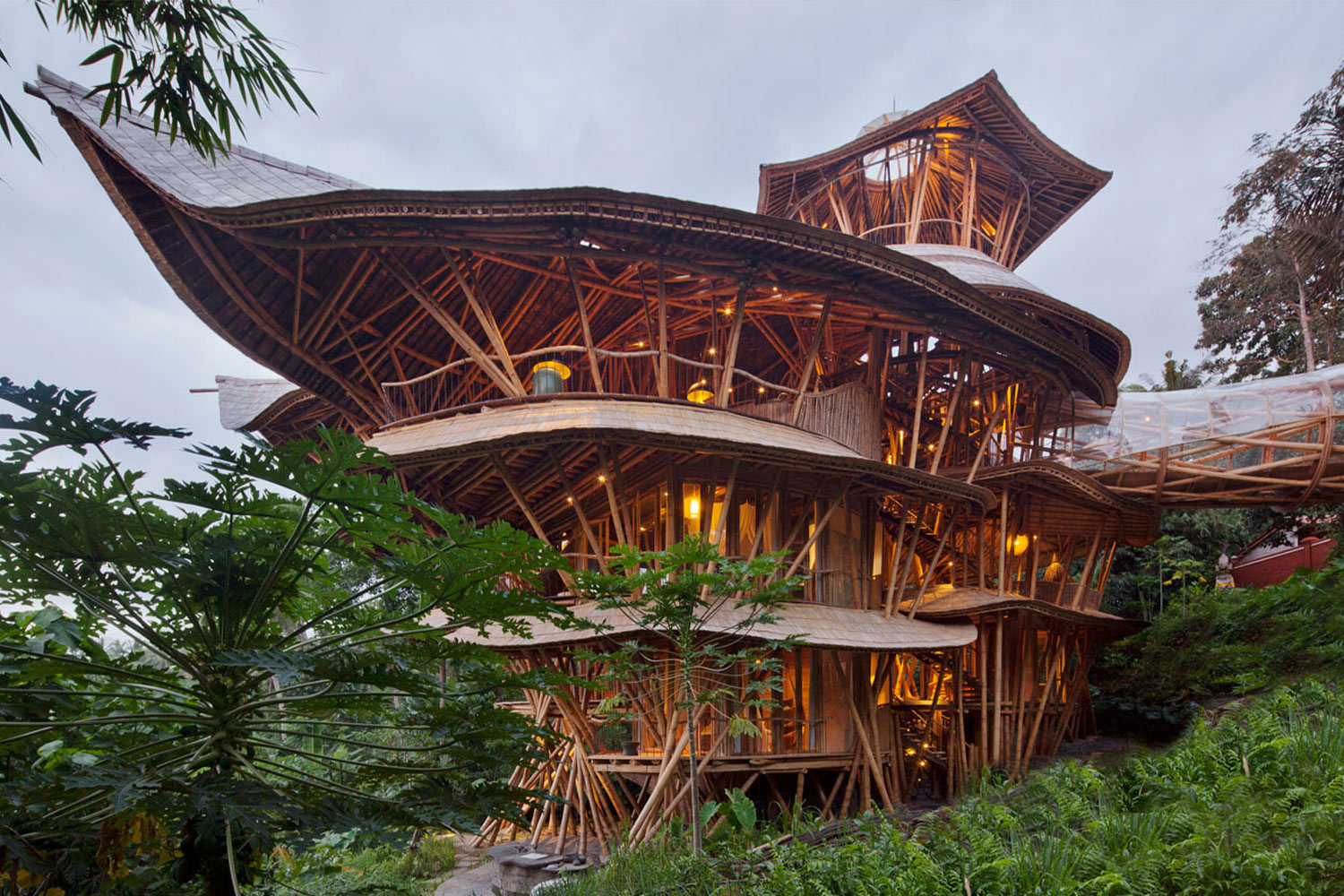 8 outstanding bamboo constructions in Asia - ParametricArchitecture - Parametric Architecture