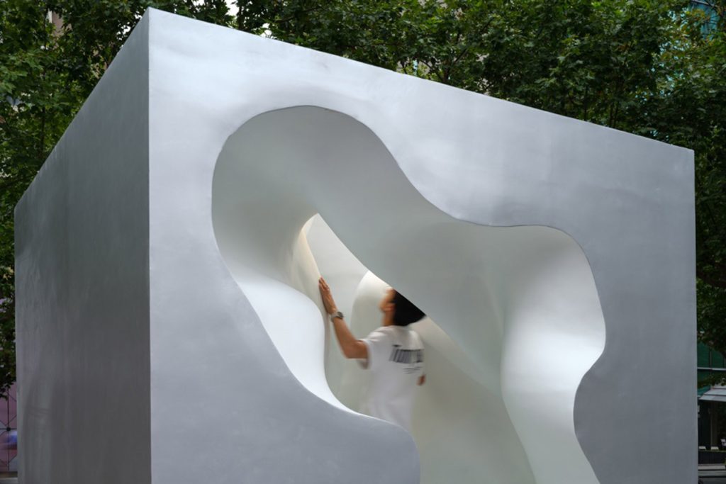 MicroNature Pavilion creates an immersive and interactive experience