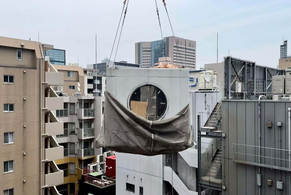 Metabolism in architecture: Goodbye to Nakagin Capsule Tower