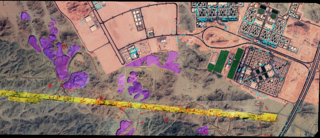 Satellite images reveal Saudi Arabia’s The Line construction process