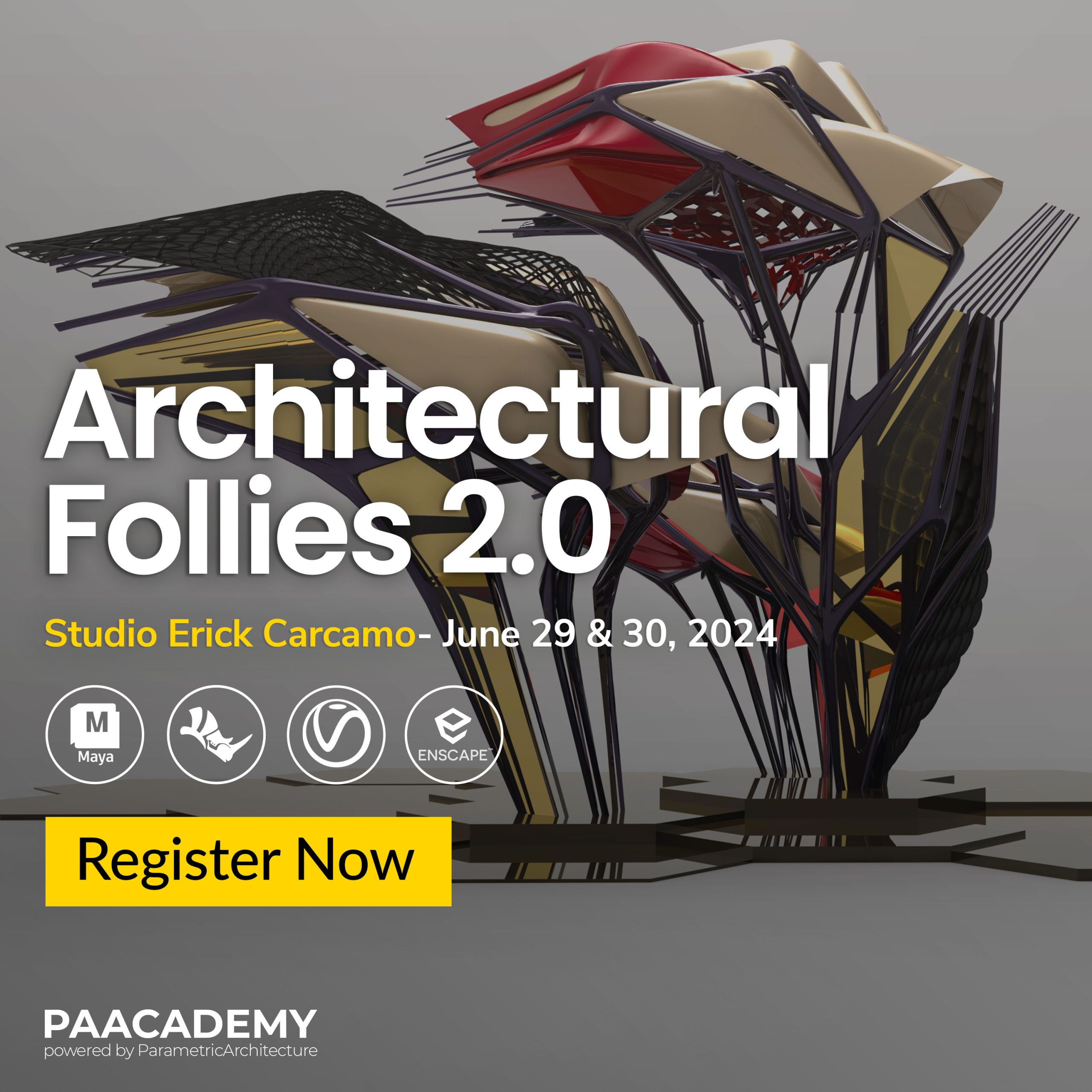 Square_Architectural_Follies_2.0 - Parametric Architecture