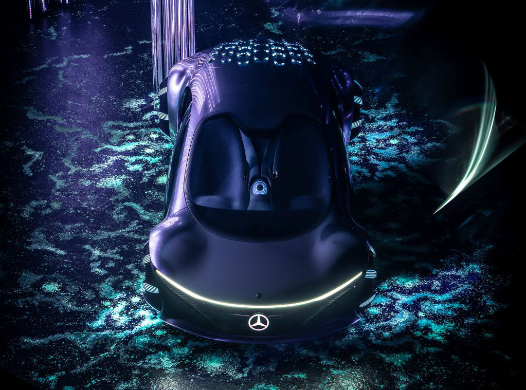 El nuevo VISION AVTR de Mercedes-Benz inspirado en Avatar