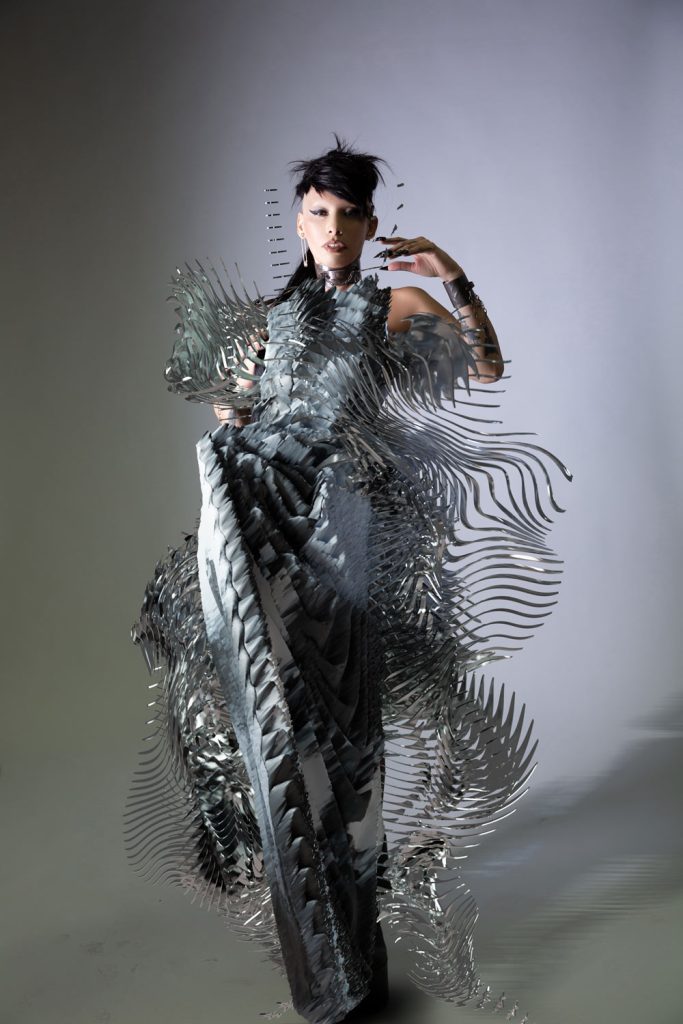 The hybrid Avant-grade "wearable organism’" aesthetic of Siyun Huang