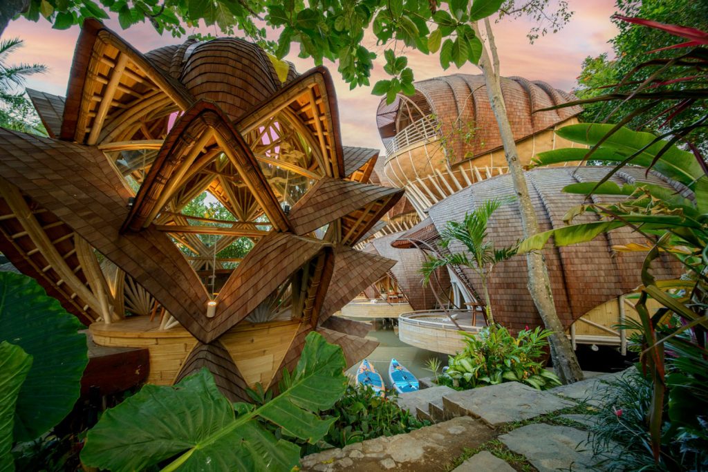 Ulaman Eco-Luxury Resort, a unique combination of sustainable technologies and materials