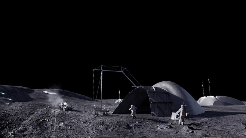 El sistema lunar impreso en 3D fue desarrollado por la NASA y AI Space Factory