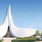 Hindu Heritage Experience Centre inspired by nature and religious symbolism