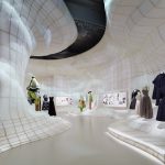 OMA / Shohei Shigematsu designed scenography for Dior exhibition at MOT