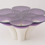 3d printed floral-shaped and nature-inspired coffee tables by NYXO