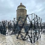 The first 3D-printed large frame for historical public space - Labyrinth of Chateaugiron