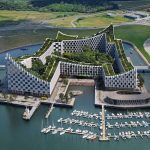 Bjarke Ingels Groups' masterplan for education campus in Esbjerg Island, Denmark
