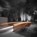 New footbridges by Sterling Presser connect Bedburg's historic and natural landscape